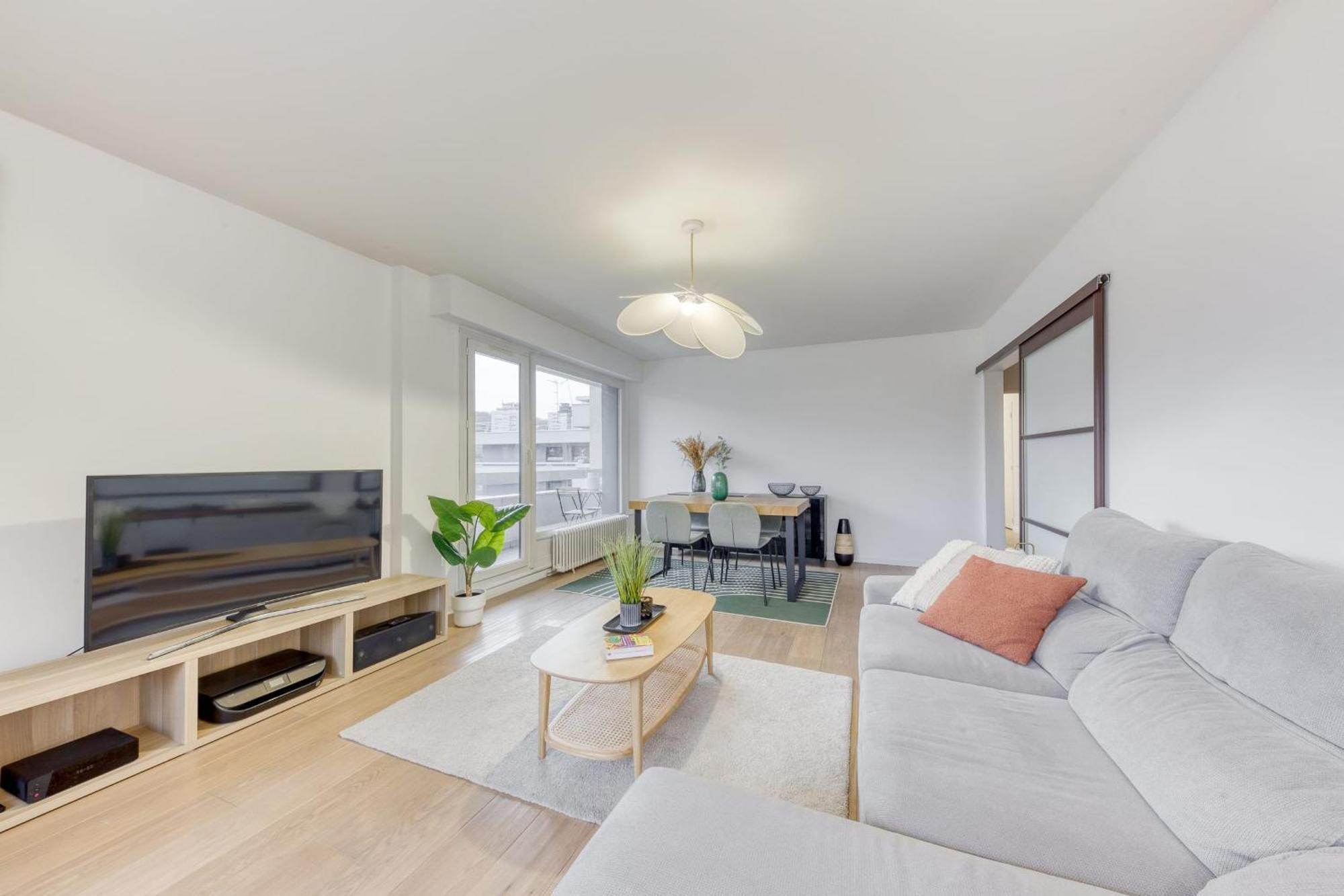 Grand Appartement Spacieux - Proche Paris 塞夫尔 外观 照片